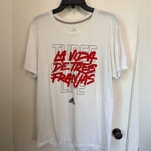 Adidas Three Stripes Life Graphic Tee (XL)